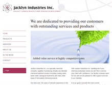 Tablet Screenshot of jacklynindustries.com